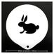 Coffee Stencil - Easter Bunny Thumbnail