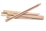 5.5" Disposable Wooden Coffee Stirrers (1,000)