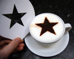 Coffee Stencil - Star