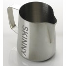 'Skinny' Etched Stainless Steel Frothing Jug (0.6 L)